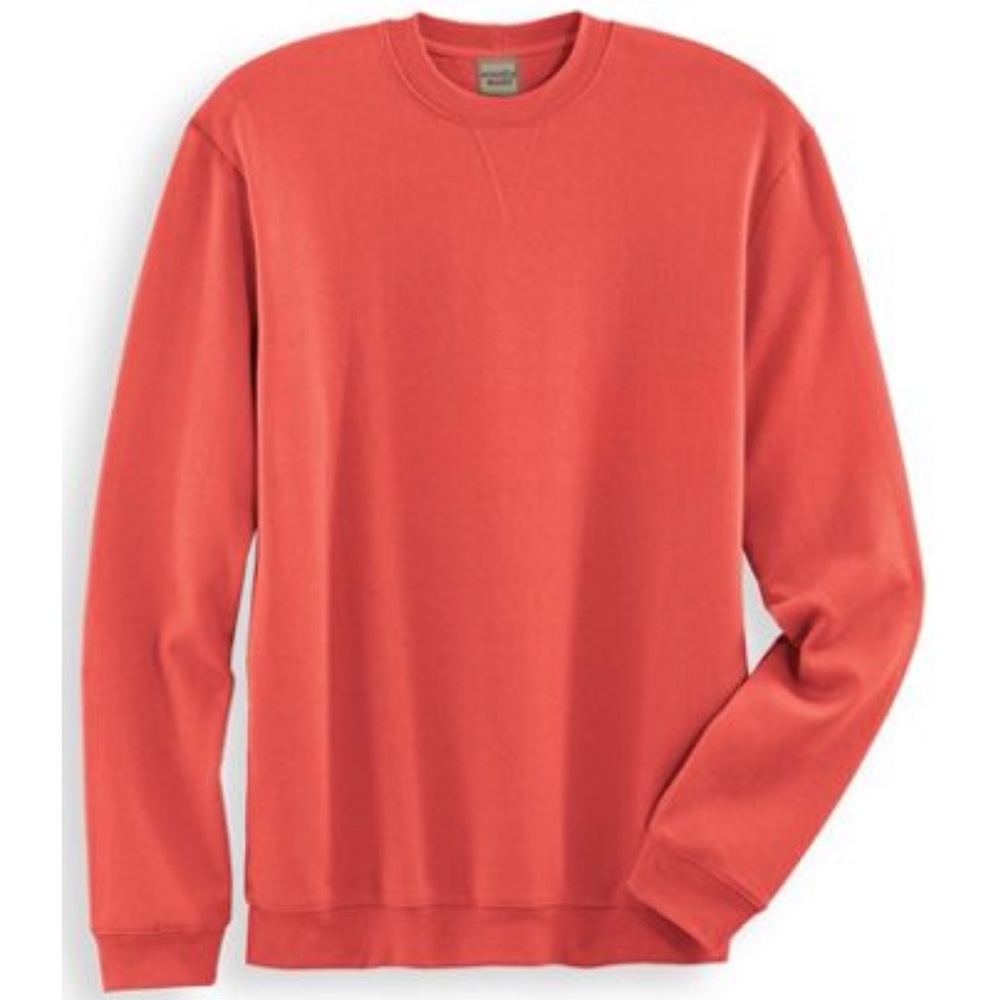 Men’s Crewneck Sweatshirt Orange XL